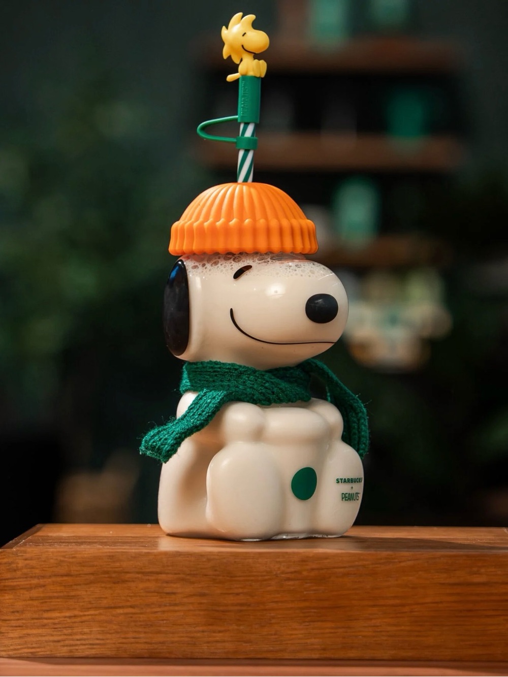 Starbucks x Peanuts Snoopy Glass Cold Cup Tumbler Limited Edition NIB Ships Now